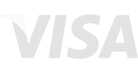 visa logo in black and white